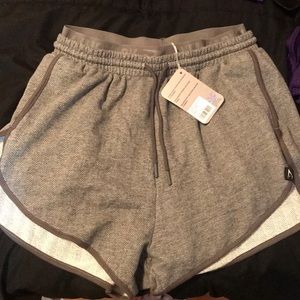 Gymshark Heather Dual Band Shorts- Medium